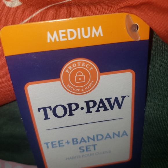 TOP DOG TEE & BANDANA SET. NWT - Picture 6 of 6